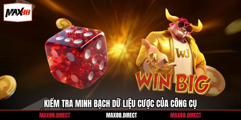 Tool Tài Xỉu - Chiến Lược Tối Ưu Lợi Nhuận Xác Suất 50% 4 Kiểm tra minh bạch dữ liệu cược của công cụ